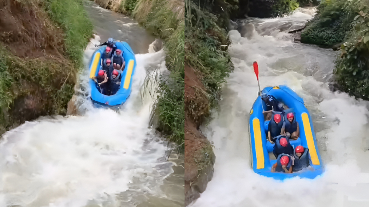 Rafting di Situ Cileunca