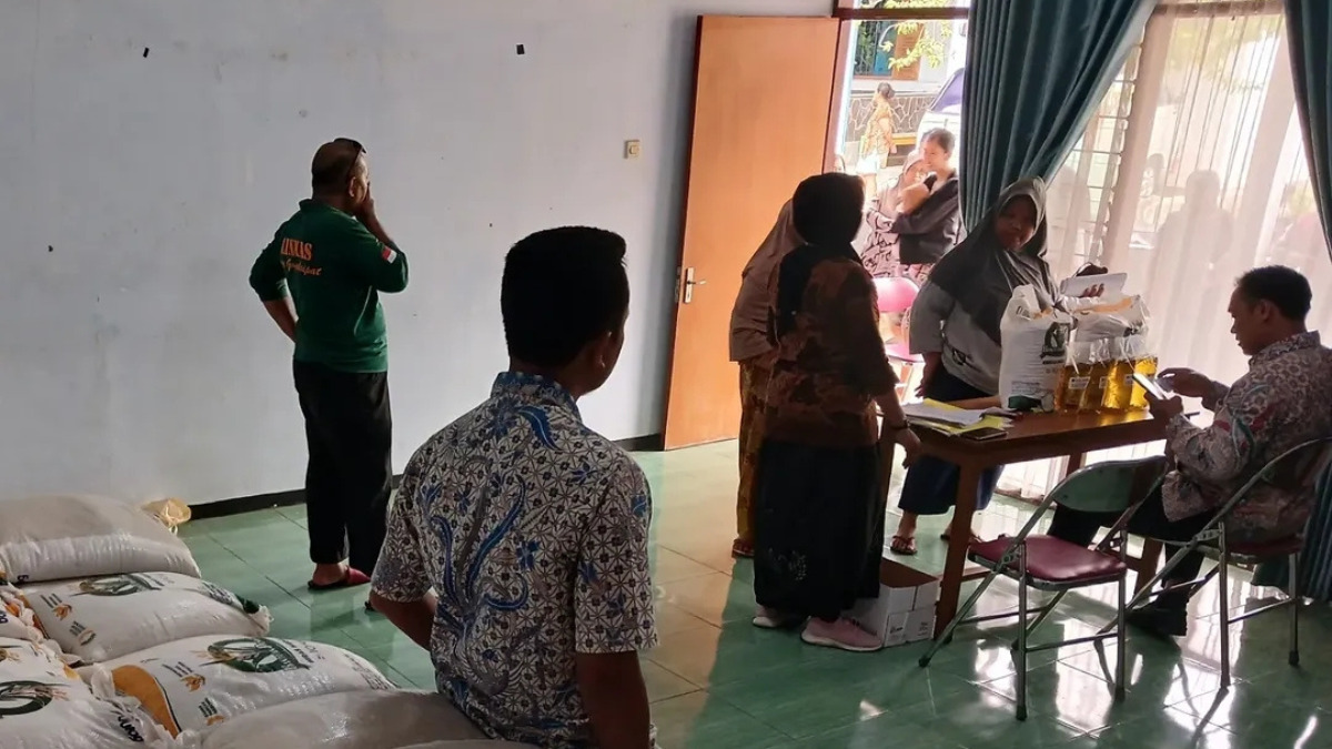 Ilustrasi pencairan bansos beras dan PKH BPNT tahap 2 2026