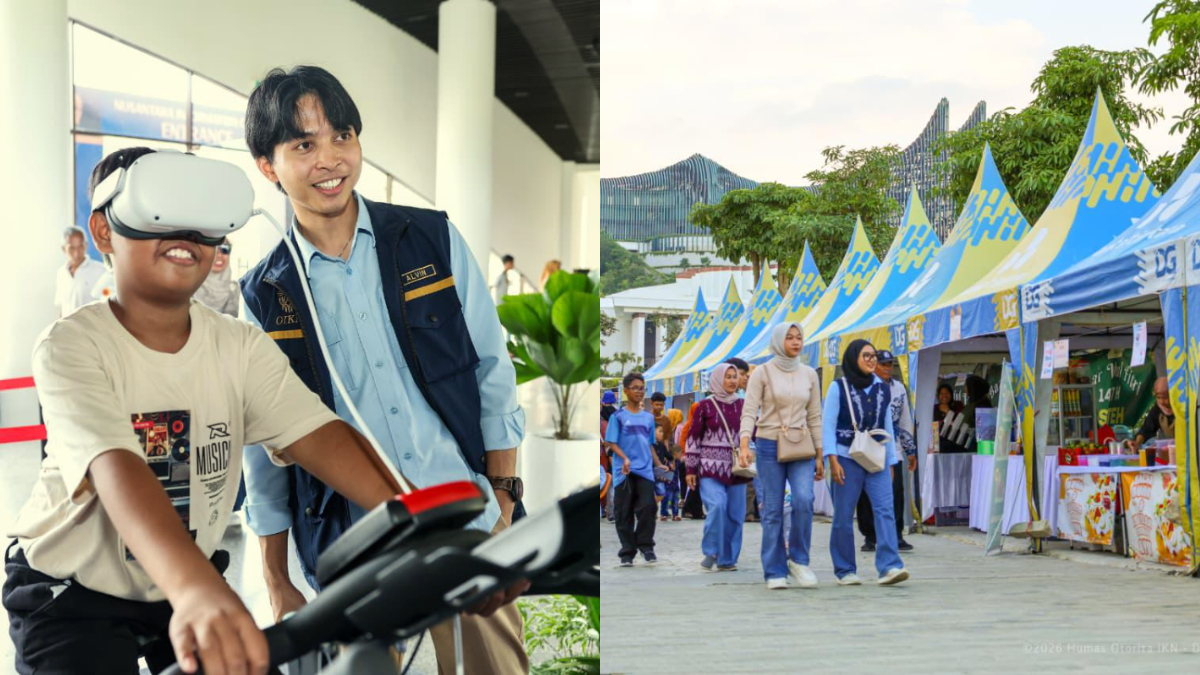 Keseruan berbagai acara di IKN.