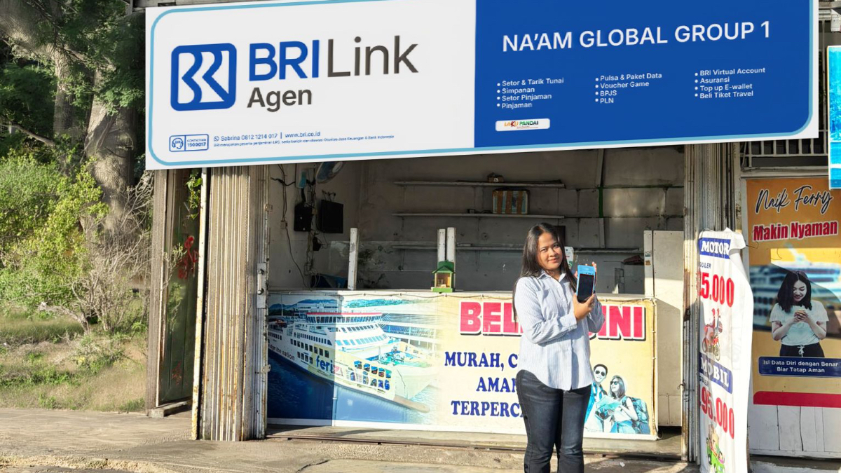 Agen BRILink di Bakauheni.
