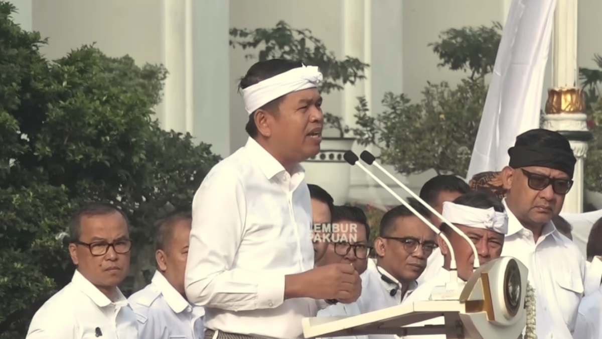 Gubernur Jawa Barat, Dedi Mulyadi menjelaskan soal larangan study tour.