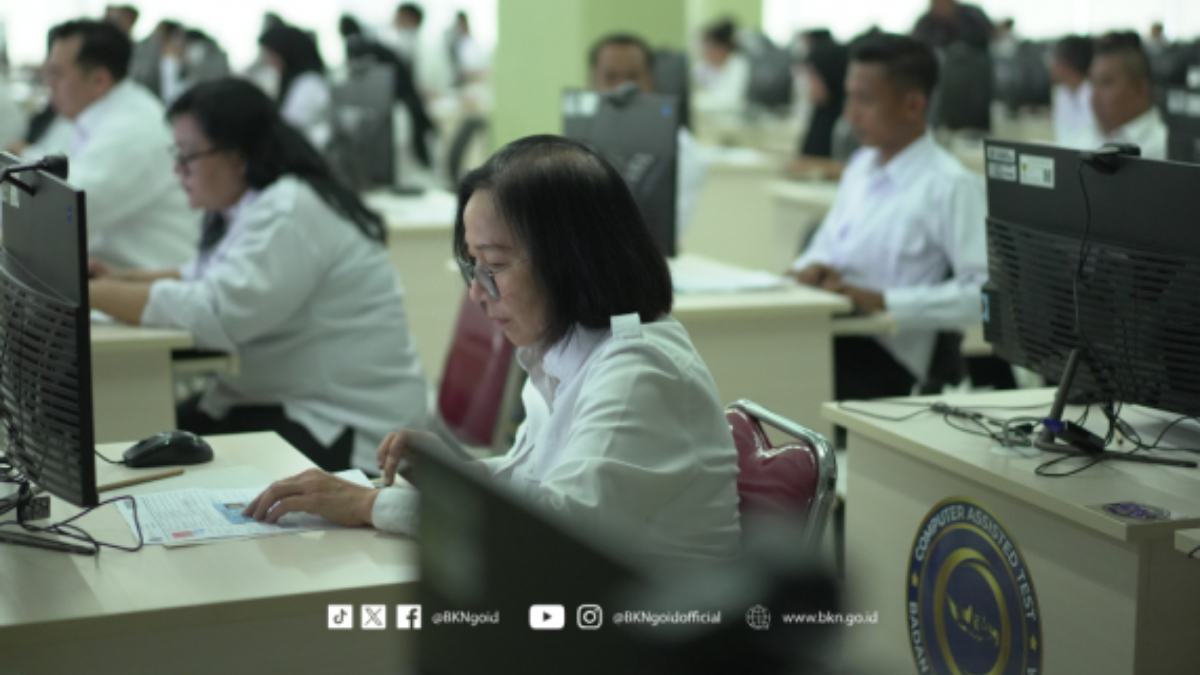 Ilustrasi pelaksanaan ujian SKD CPNS 2026