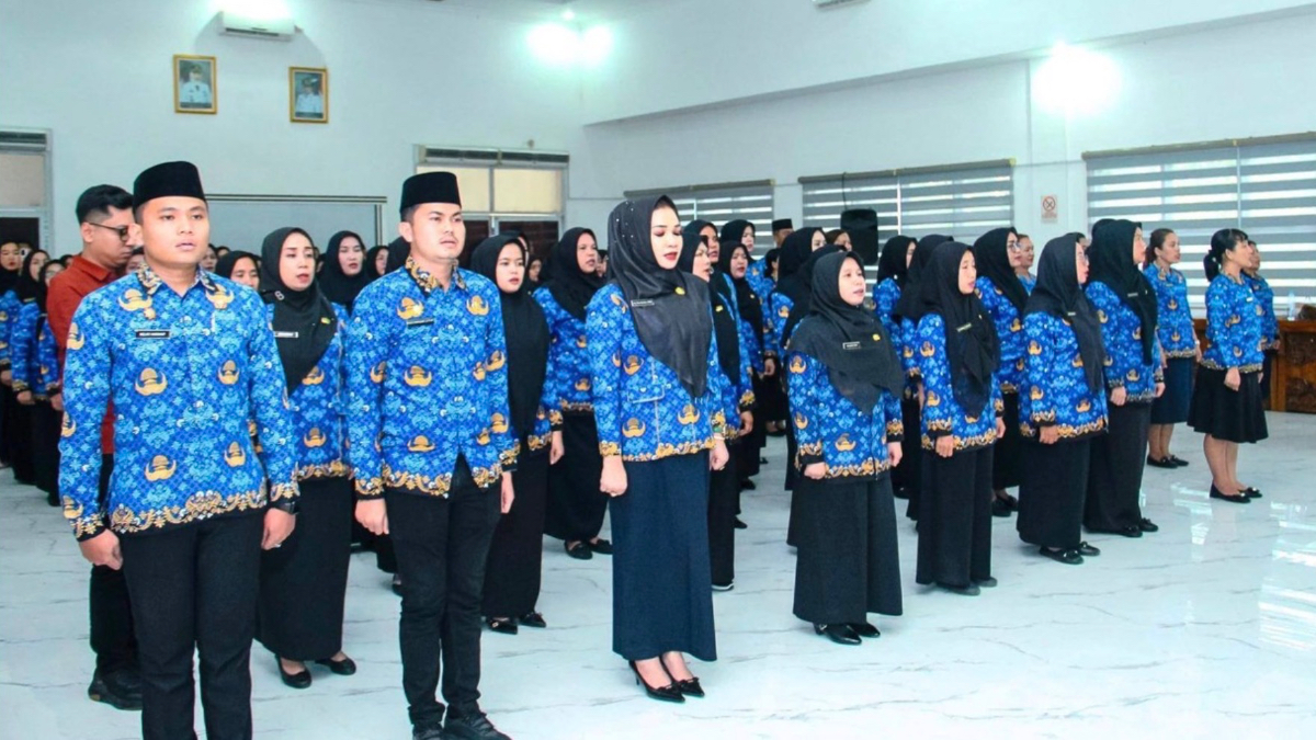 Ilustrasi ASN PPPK dan  PNS