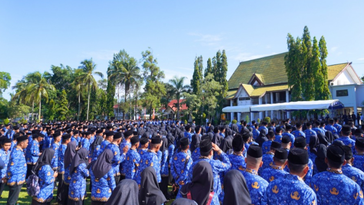 Ilustrasi ASN PPPK dan PNS