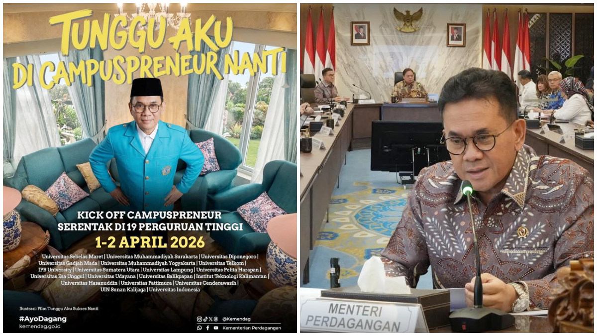 Poster program Campuspreneur 2026 dari Kemendag. 
