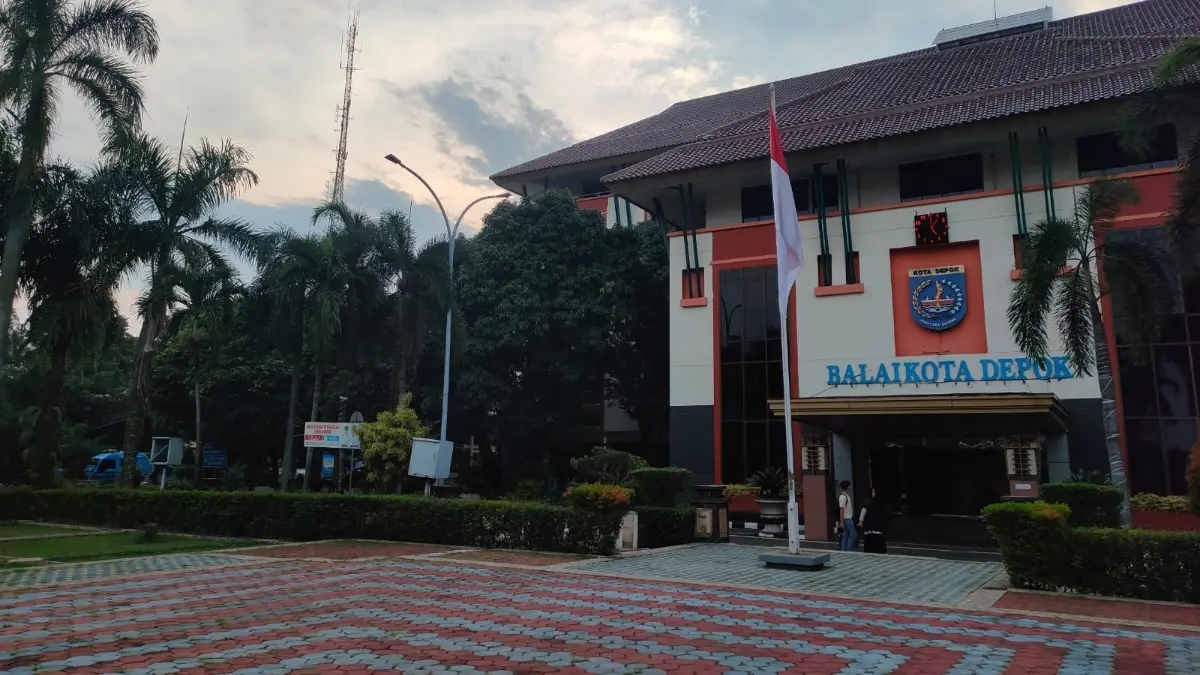 Balaikota Depok beberapa waktu lalu. Pemkot diketahui telah lebih dulu lakukan WFH ASN sebelum aturan pemerintah pusat. Foto: Arifal/Radar Bogor