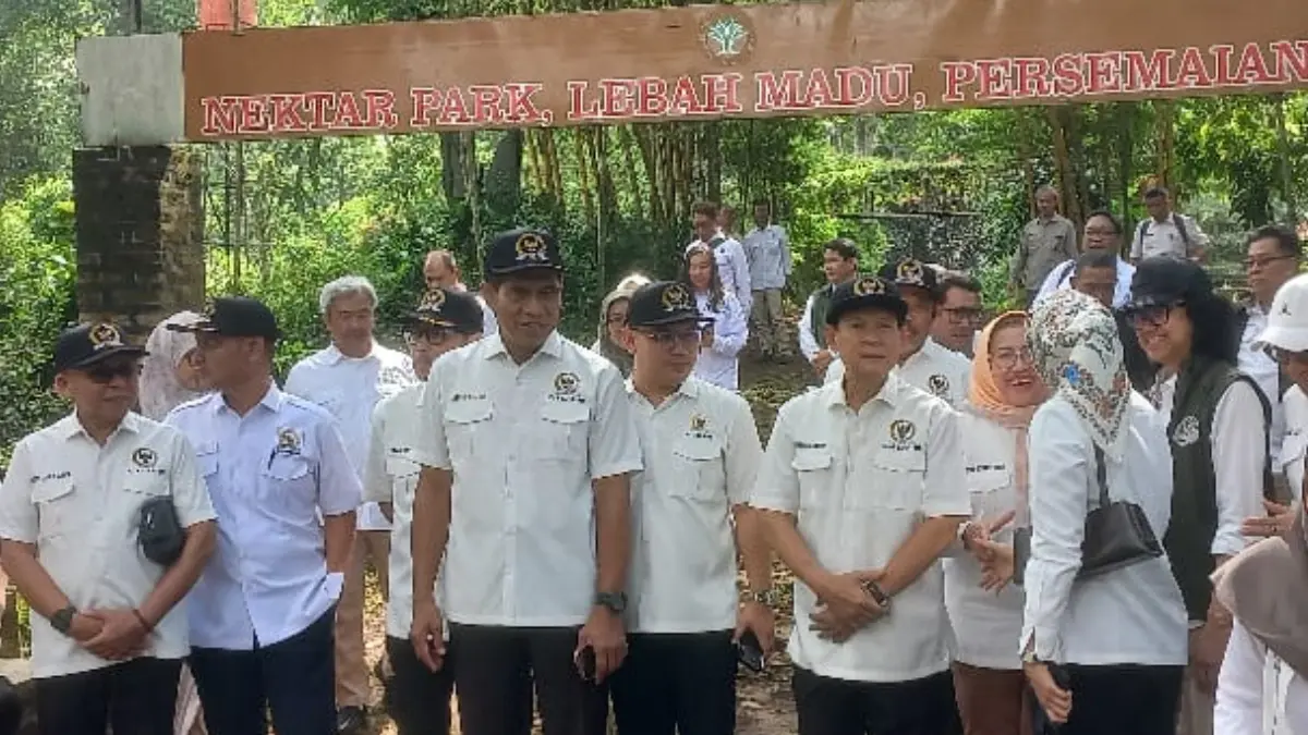 Komisi IV DPR RI saat melaksanakan kunjungan kerja ke Balai Diklat Kehutanan, Rumpin, Selasa, 31 Maret 2026.&nbsp;Foto: Dok. Balai Diklat Kehutanan