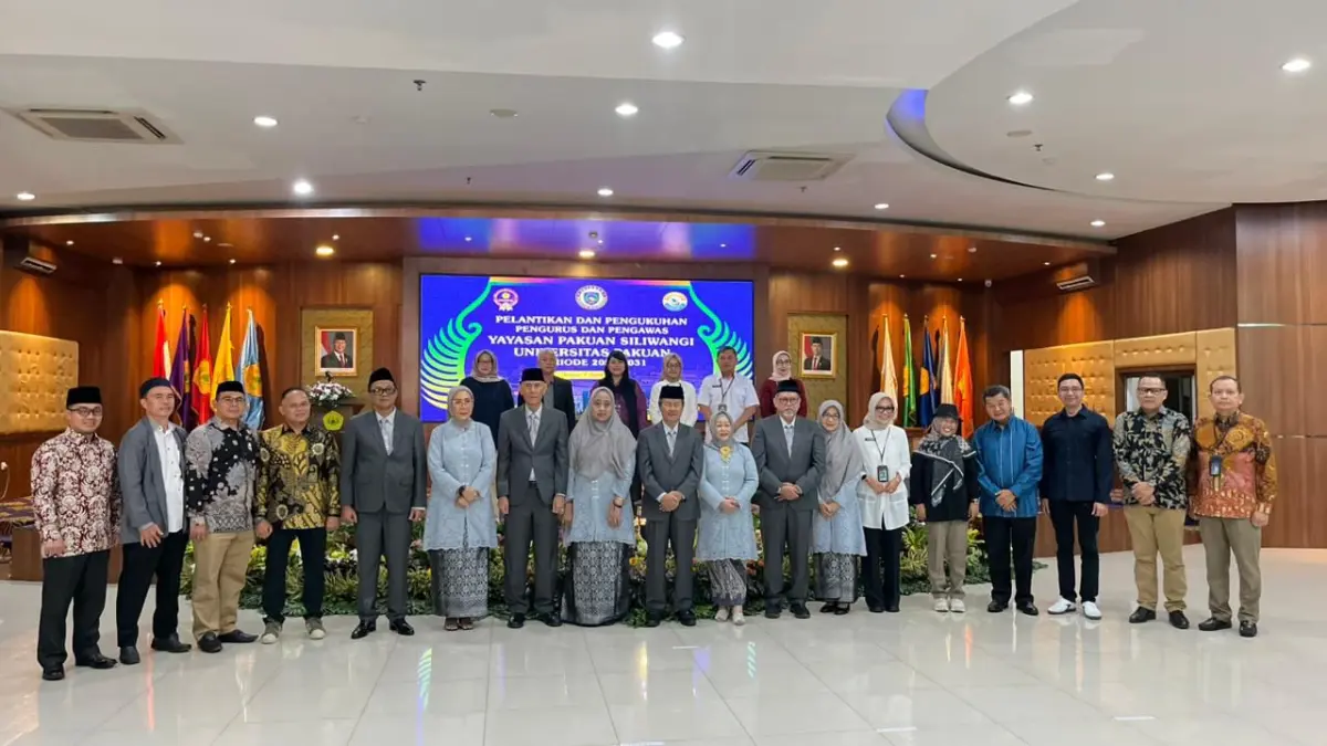 Pelantikan Pengurus Yayaaan Pakuan Siliwangi (Foto : Dzikry/Radar Bogor)