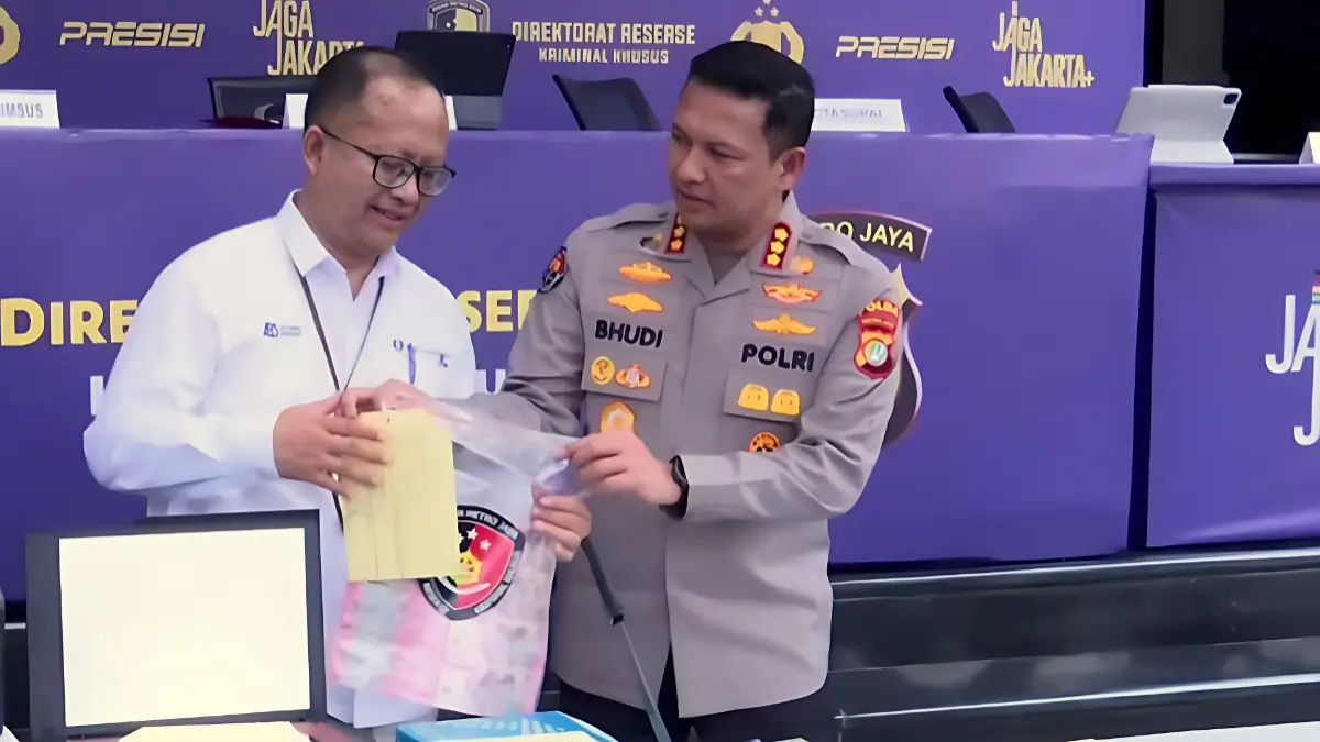 Polda Metro Jaya menyita uang palsu yang diproduksi di Kabupaten Bogor.