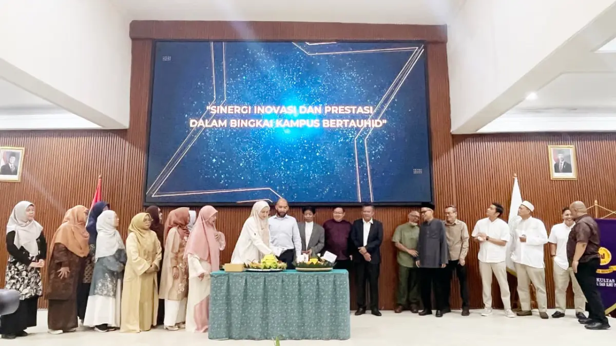 Halal Bihalal sekaligus perayaan Milad Unida yang ke 39 tahun. Foto: Unida for Radar Bogor