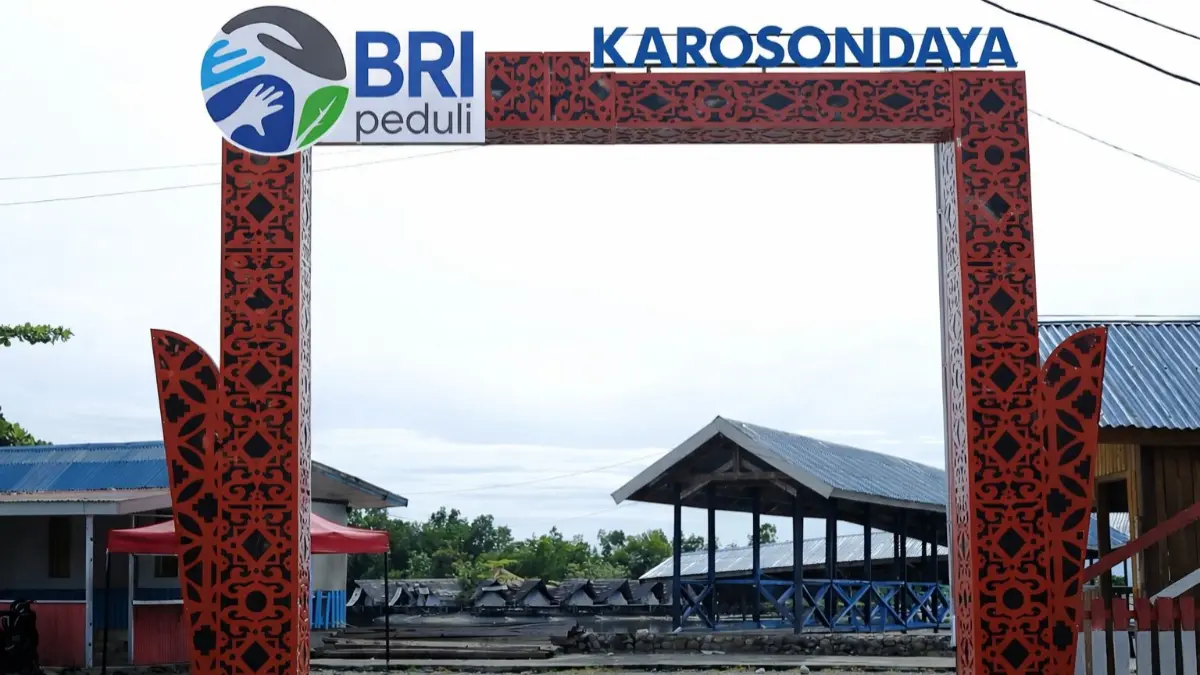 Desa Sausu Tambu Kabupaten Parigi Moutong, Sulawesi Tengah yang termasuk Desa BRILiaN menjadi salah satu desa wisata terbaik di Indonesia. (Foto: Dok. BRI)