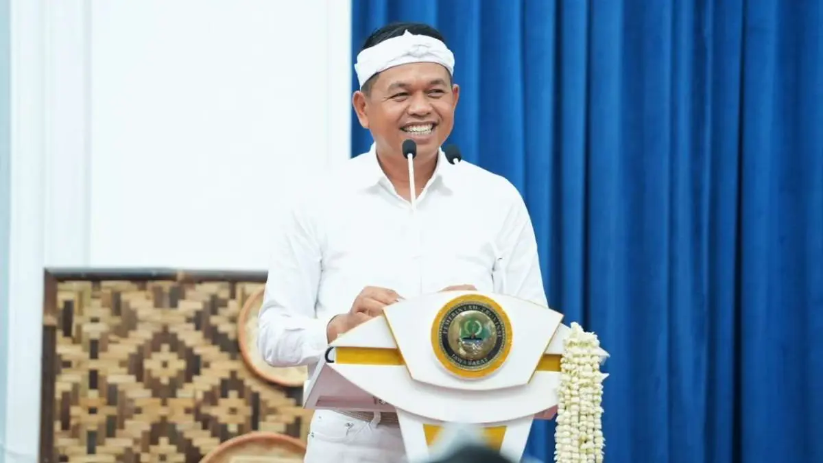 Gubernur Jawa Barat Dedi Mulyadi. Foto: Pemprov Jabar