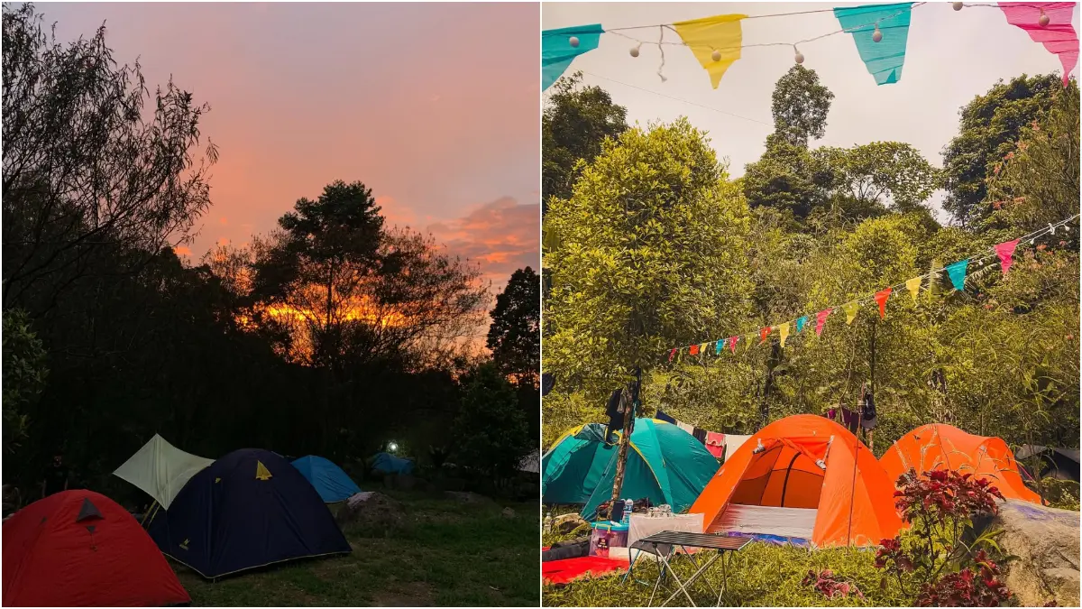 Camping Outdoor di Lembah Kaliandra Bogor/Instagram
