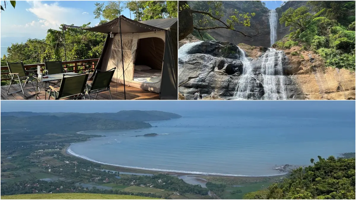 Wisata dekat Bogor The Secret Hill Camp Geopark Ciletuh/Instagram