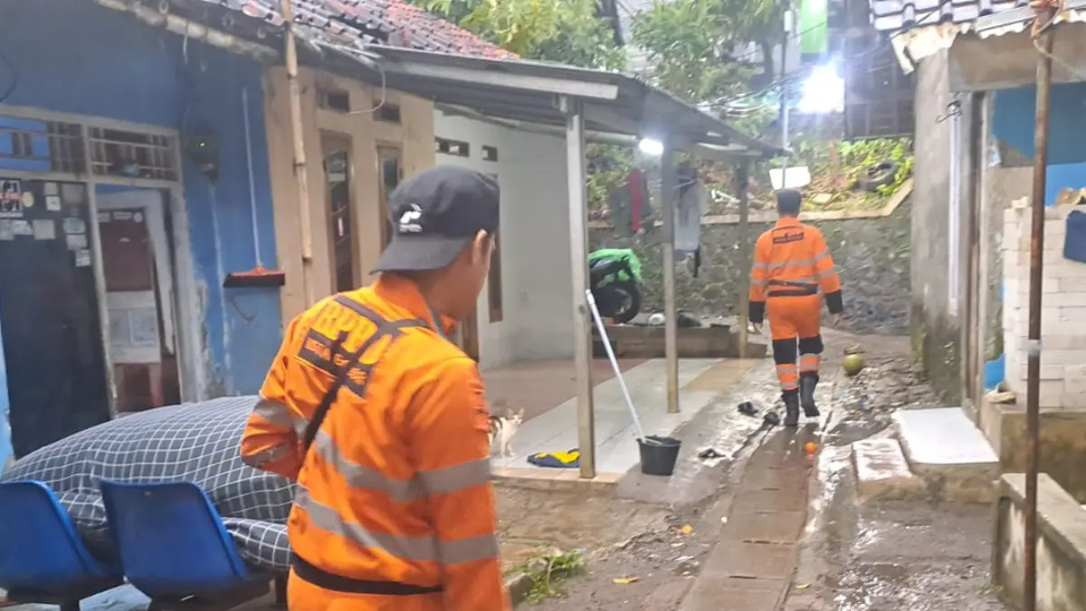 BPBD Kota Bogor saat menangani bencana yang terjadi pada 2026. (Dok. BPBD Kota Bogor)