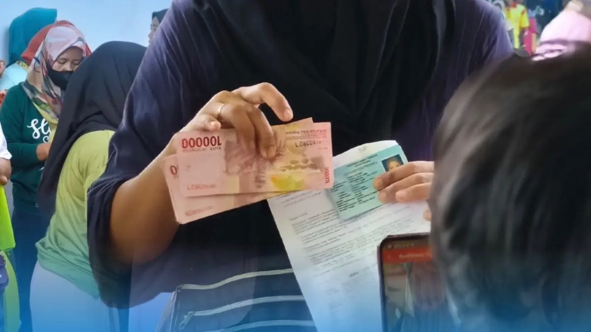 Ilustrasi pencairan Bansos PKH dan Sembako. (Foto: Instagram @kelpanggung)