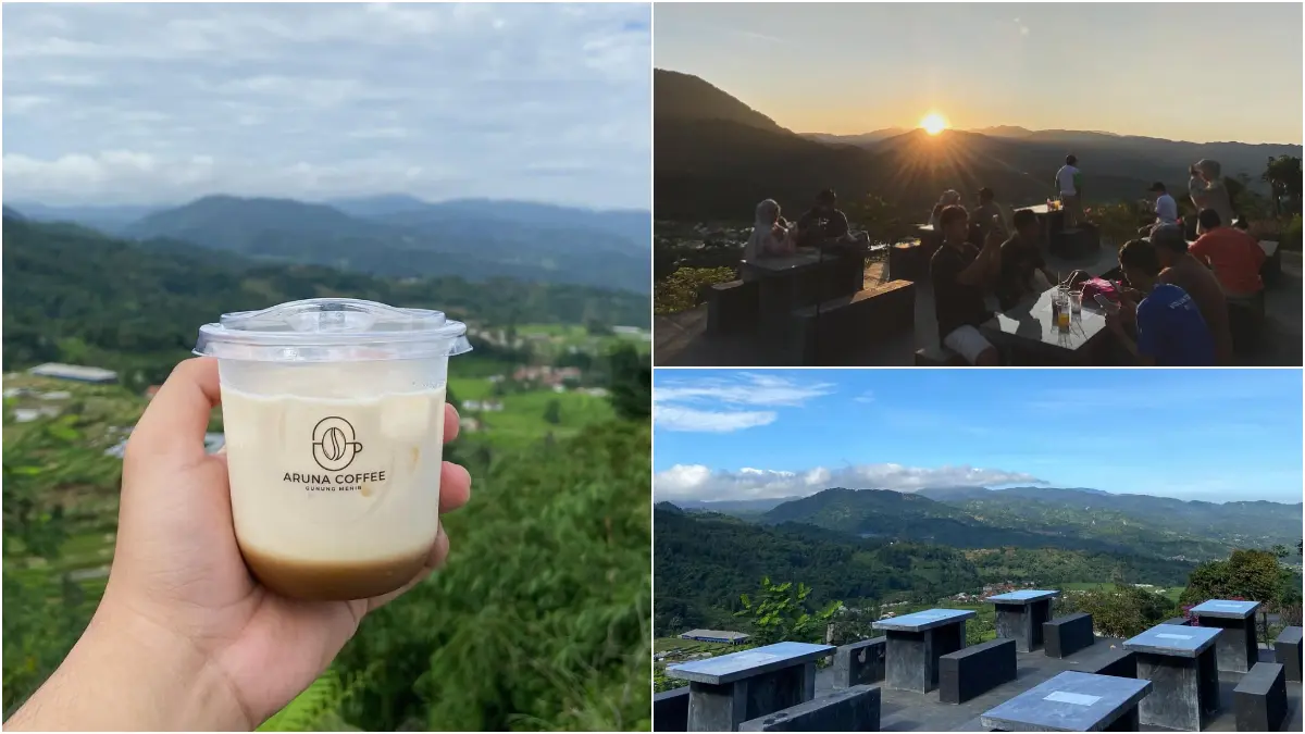 Aruna Coffee Gunung Menir spot nongkrong hits banget