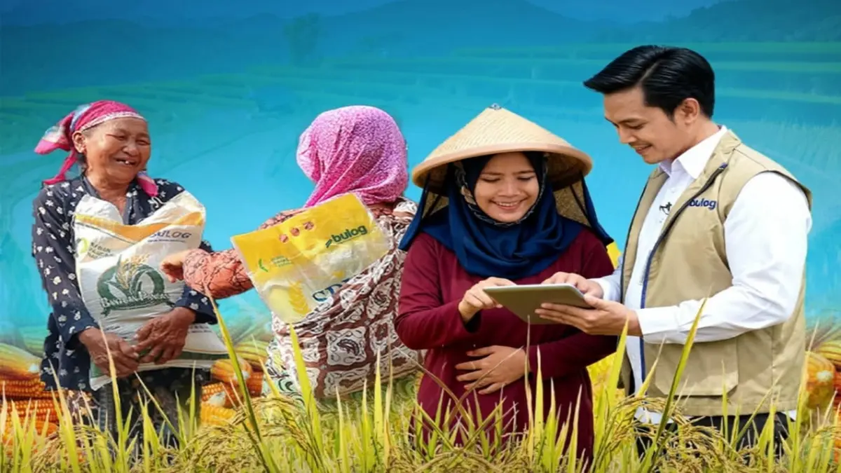 Ilustrasi penyaluran bansos tambahan pangan untuk KPM. (Foto: Instagram @perum.bulog)