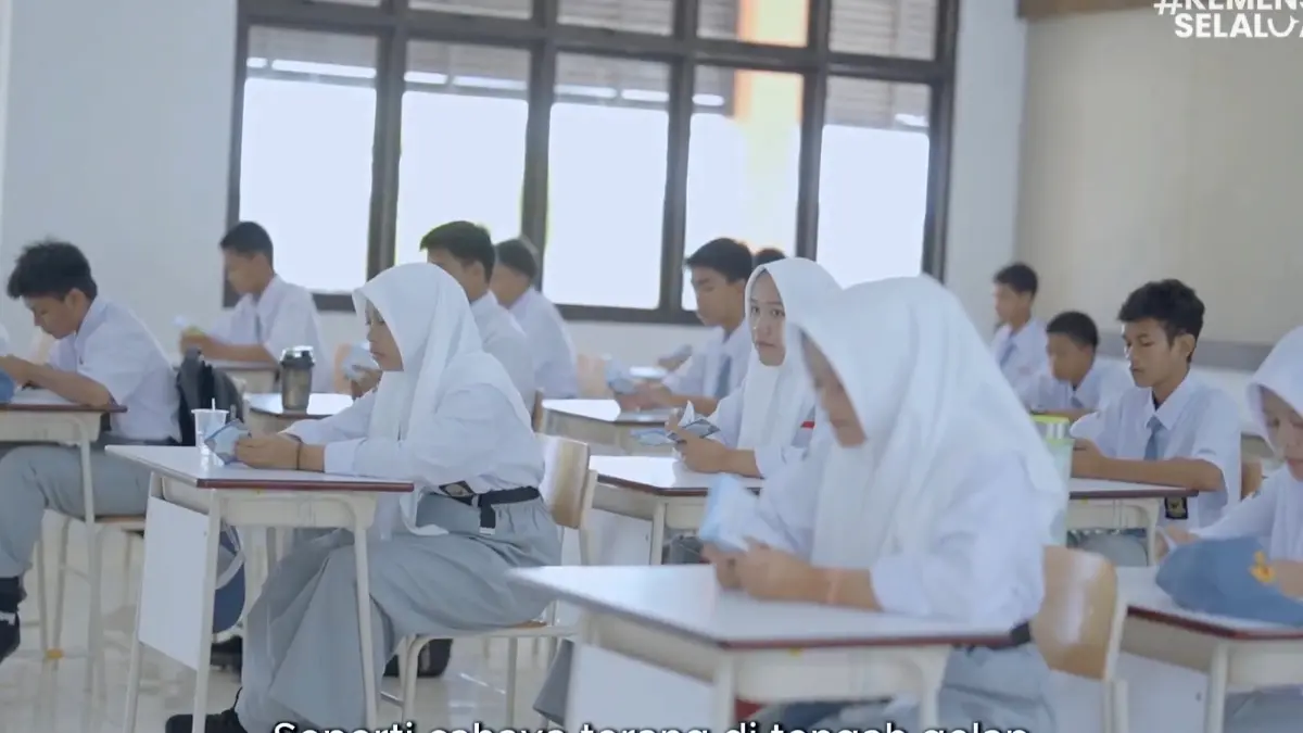 Ilustrasi siswa Sekolah Rakyat. (Foto: YouTube Kemensos RI)