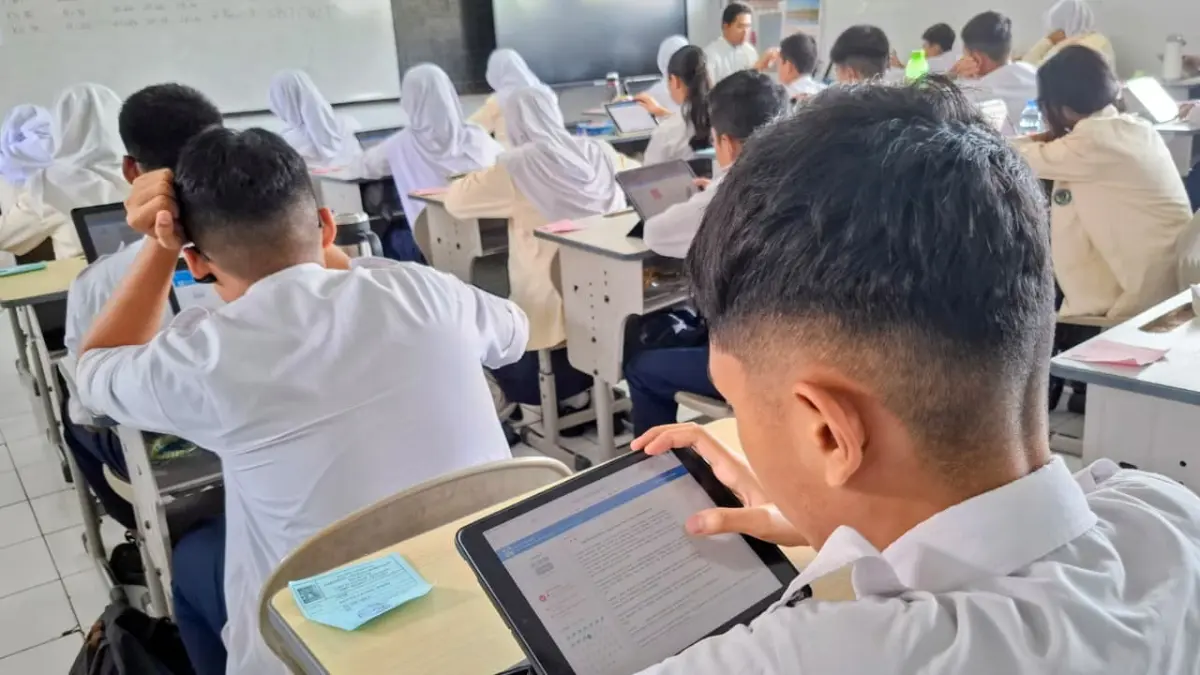 Ilustrasi. TKA tingkat SMP dimulai hari ini, Senin 6 April 2026. Foto: Laman SMPN 4 Pakem