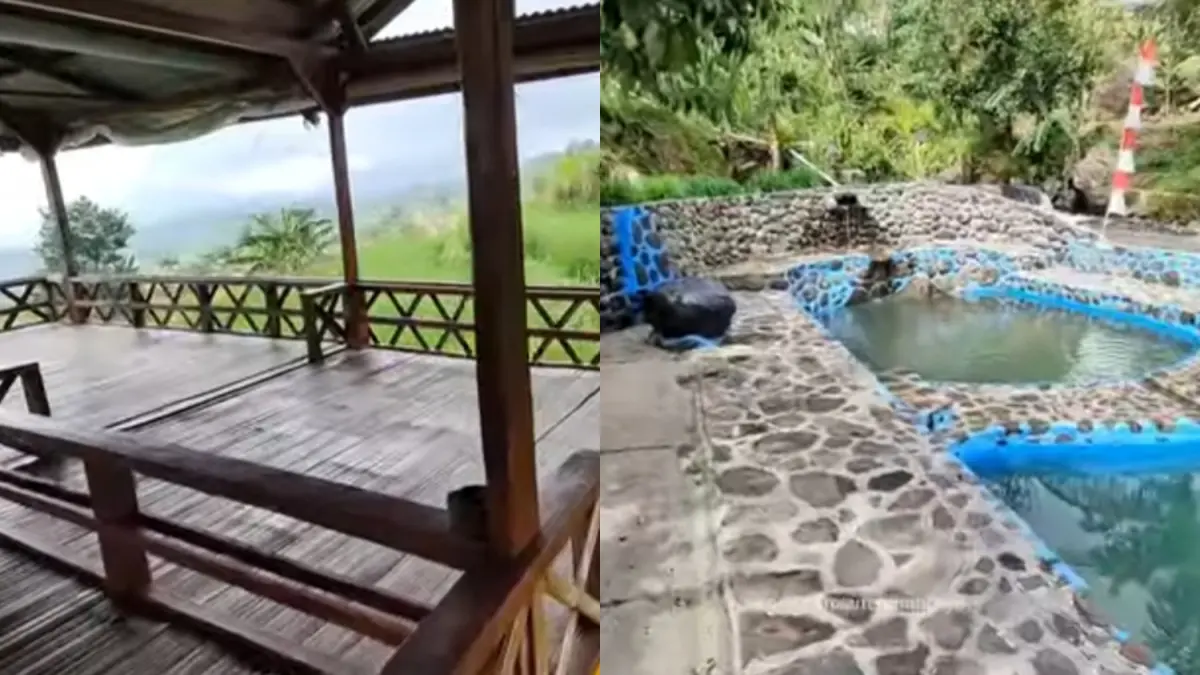 Rekomendasi tempat wisata keluarga di Saung Bahagia Bogor. (Foto: YouTube Ade Ngider)