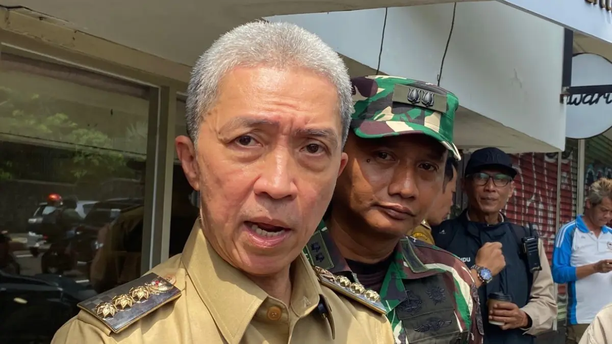 Wali Kota Bogor Dedie A Rachim saat menyampaikam keterangan. Fauzan/Radar Bogor)