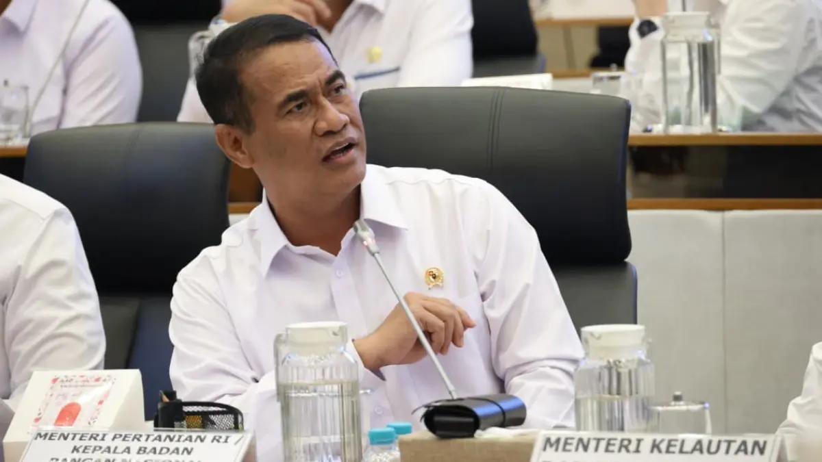 Menteri Pertanian,&nbsp;Andi Amran Sulaiman usai Rapat Kerja Komisi IV DPR RI di Senayan, Jakarta, Selasa, 7 April 2026.(Dok. Kementan RI)