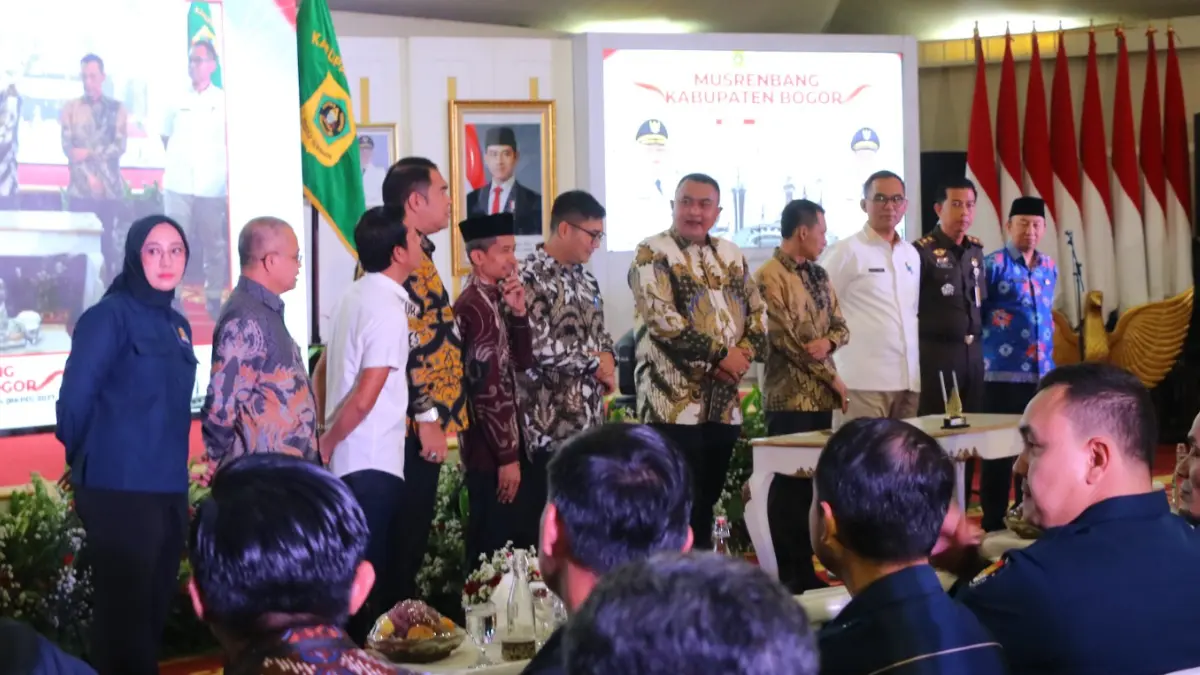 Musrenbang digelar di Gedung Serbaguna I, Cibinong, Kabupaten Bogor, Selasa, 7 April 2026. (Hendi Novian/Radar Bogor)