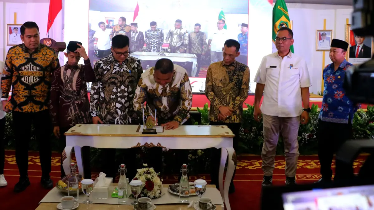 Musrenbang digelar di Gedung Serbaguna I, Cibinong, Kabupaten Bogor, Selasa, 7 April 2026. (Hendi Novian/Radar Bogor)