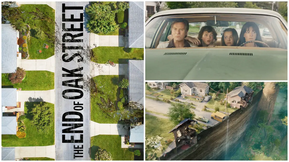 Poster dan cuplikan resmi dari teaser trailer THe End of Oak Street. (Foto: Akun X @EndofOakStreet dan YouTube Warner Bros)