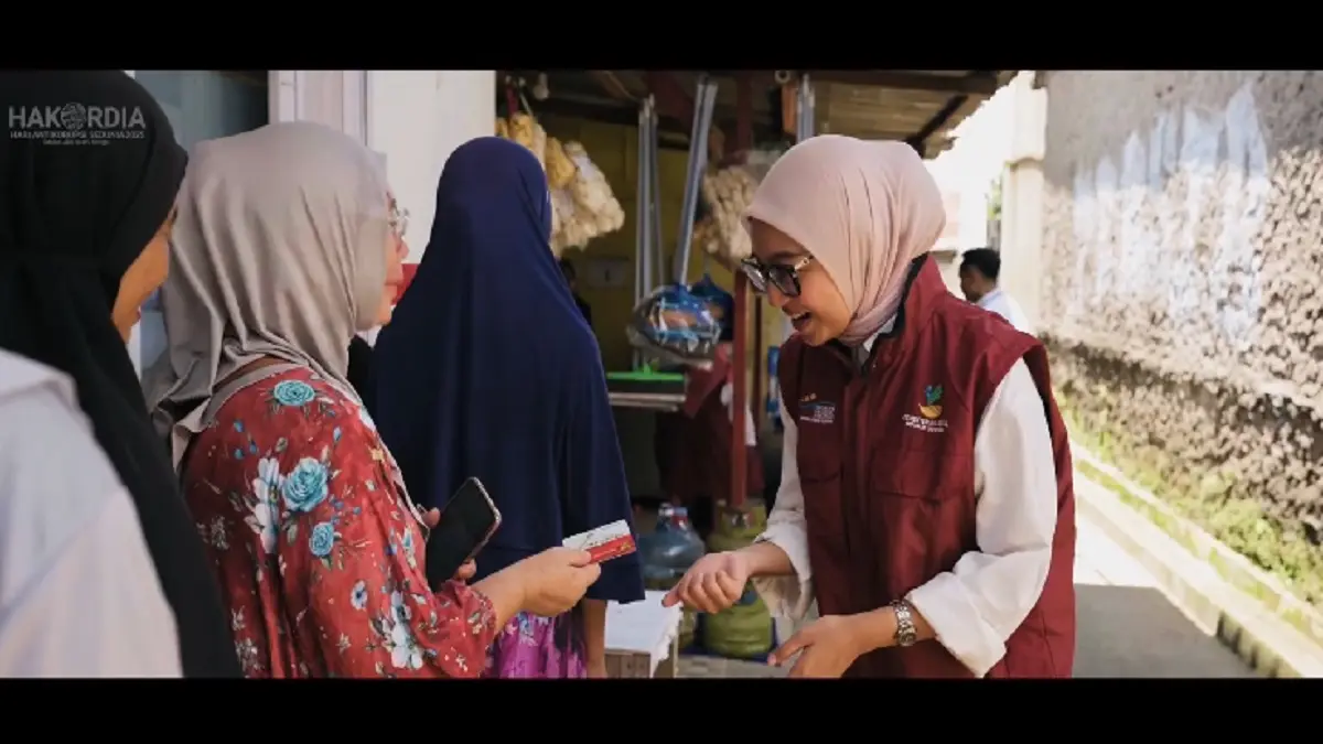 Ilustrasi penyaluran bansos. (Foto: YouTube Kemensos RI)