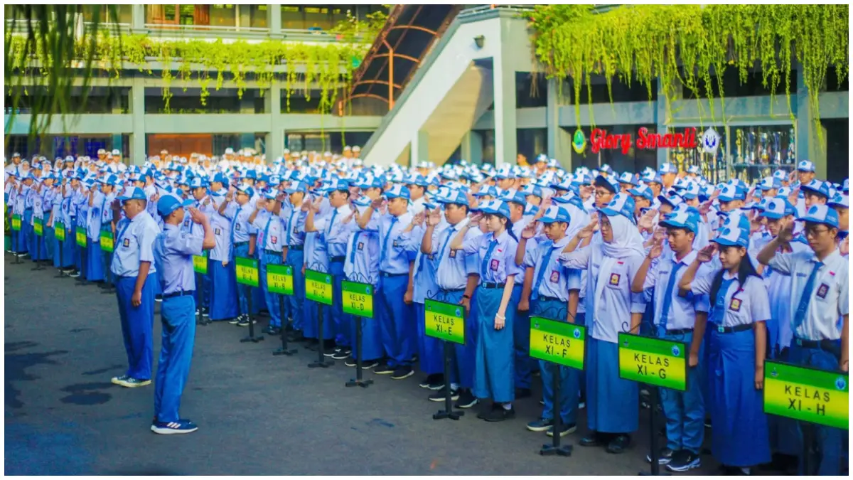 Ilustrasi siswa SMA di Kota Bogor. SMAN 11 sudah mulai menerima siswa baru meski gedungnya baru dibangun akhir 2026. (Foto: Humas Pemkot Bogor)