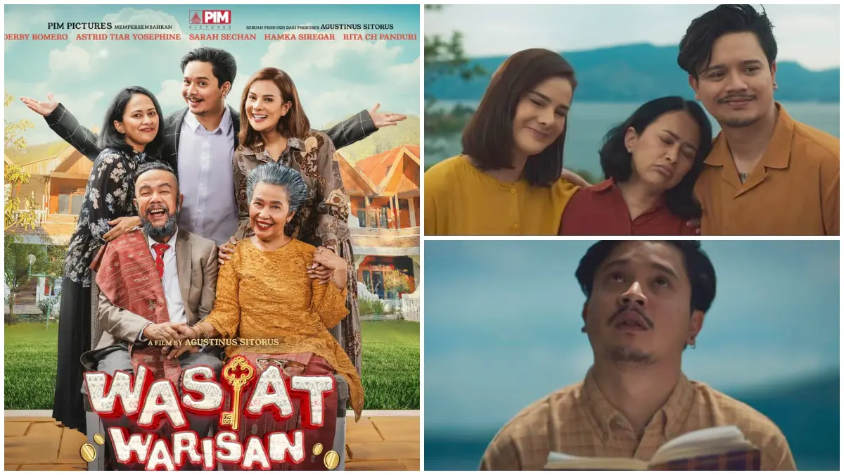 Poster dan cuplikan trailer film Wasiat Warisan. (Foto : Instagram @film_wasiatwarisan)