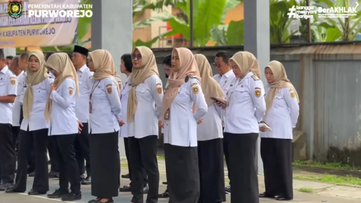 ILustrasi pelamar yang lolos CPNS. (Foto: Youtube Prokopim Pemkab Purworejo)