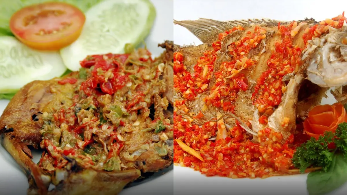 Menu kuliner di Dago Panyawangan, Bandung