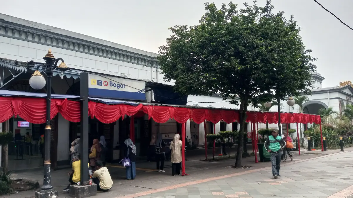 Stasiun Bogor ada penutupan jalur. Foto: Fikri/Radar Bogor