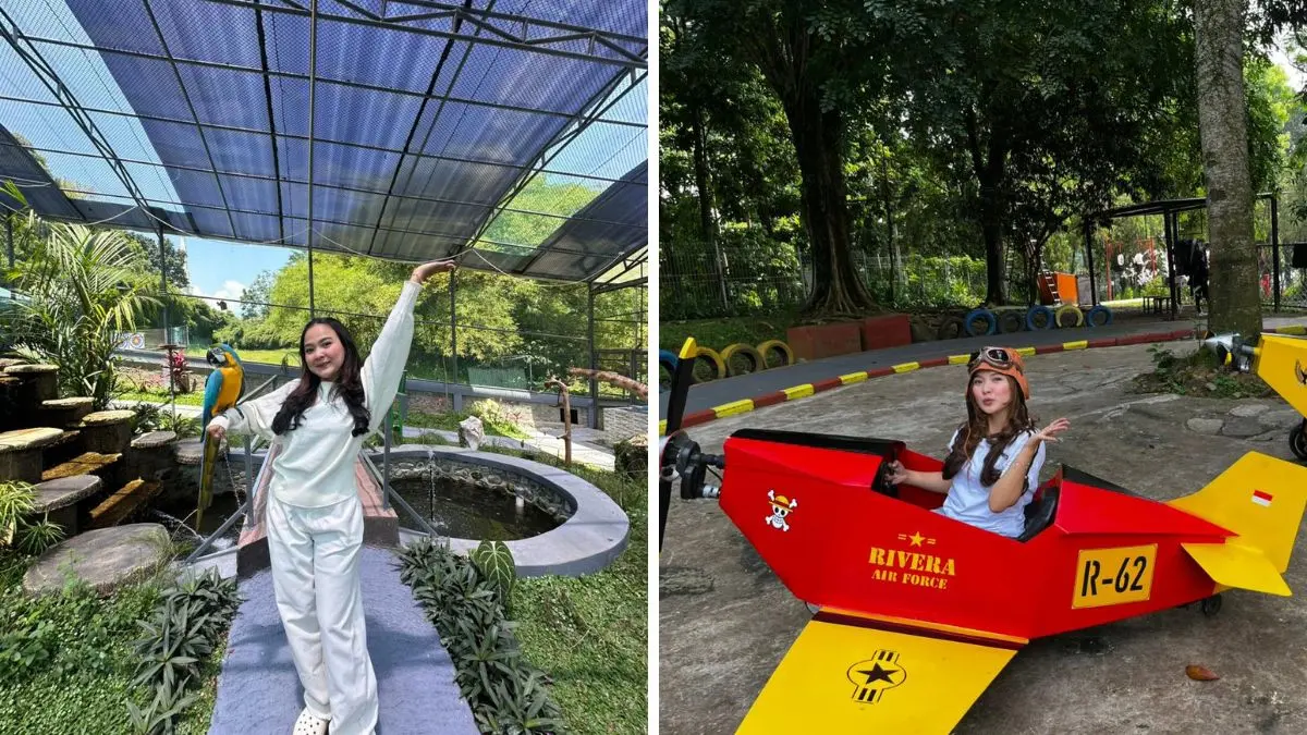 Beberapa wahana di  Rivera Outbound and Edutainment 