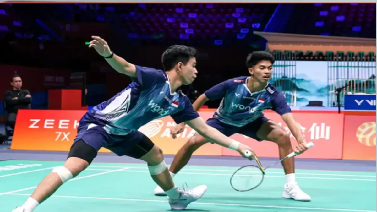 Ganda putra muda Ali Fathir Rayhan dan Devin Artha Wahyudi menantang peringkat 1 dunia asal Korea Selatan untuk mendapat tiket semifinal BAC 2026