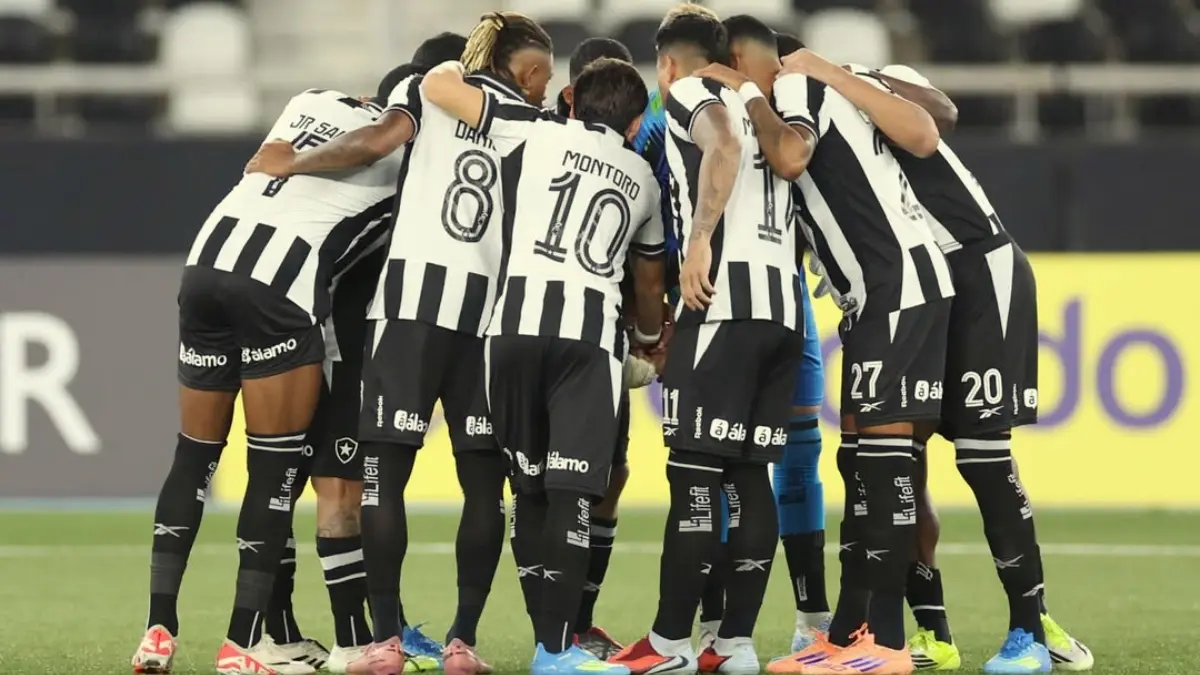 Laga Botafogo kontra Caracas berakhir dengan skor 1-1.  (Instagram @botafogo)