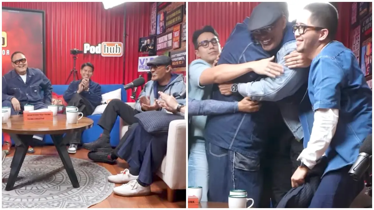 Para sahabat mengenang sosok Vidi Aldiano dalam episode terakhir Podhub bersama Deddy Corbuzier. (Foto: YouTube @corbuzier)