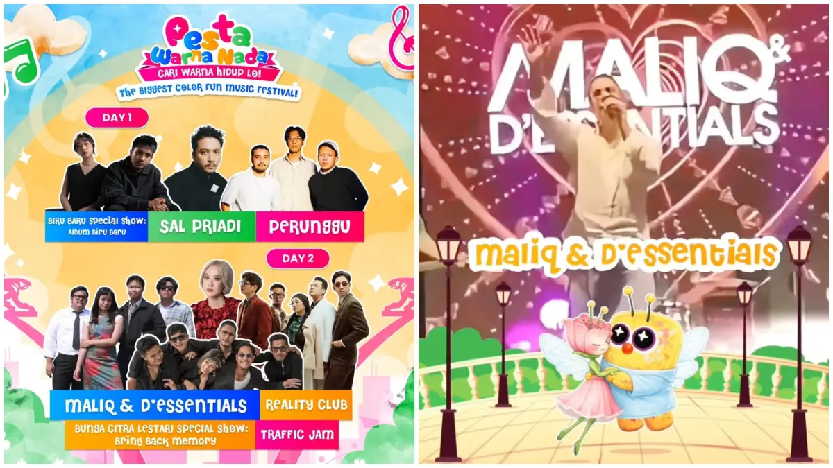 Poster Festival Musik Pesta Warna Nada 2026. (Foto: Instagram @pestawarnanada)