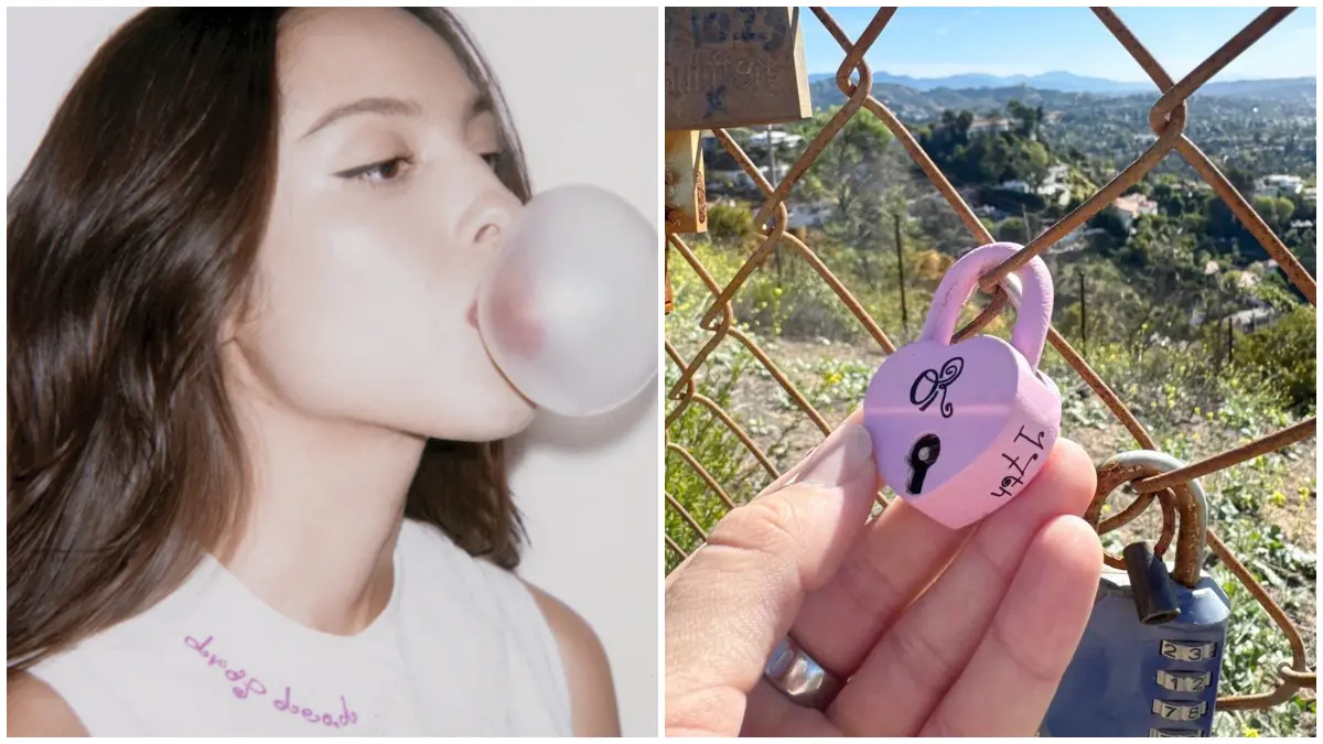 Potret Olivia Rodrigo dan unggahan kampanye dari para penggemar. (Foto : Akun X resmi @oliviarodrigo dan akun X @PopBase)