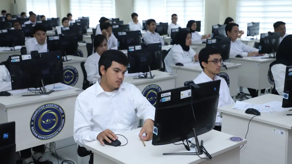 Ilustrasi pelaksanaan tes CPNS 2026 untuk lulusan SMA. Foto: menpan.go.id