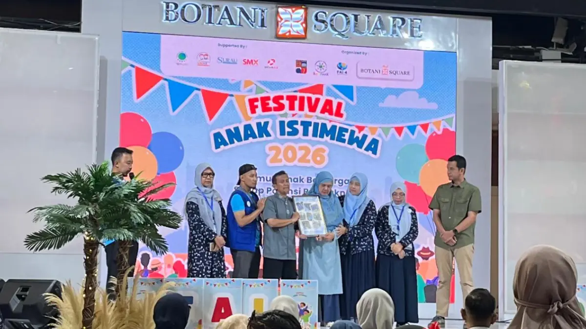 Komunitas Peduli Anak Berkebutuhan Khusus (Kompakk) Kota Bogor menggelar Opening Ceremony Festival Anak Istimewa 2026. (Dzikri/Radar Bogor)