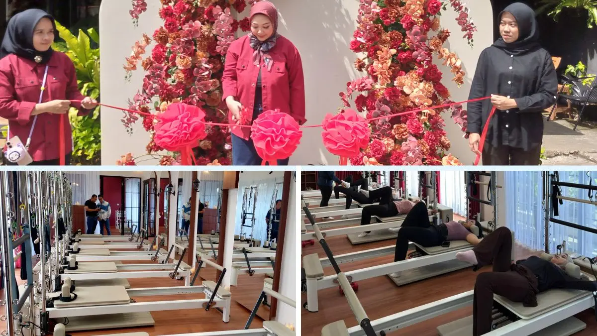Perresmian Zona Pilates Studio di Padi Space Jalan Padi, Kota Bogor