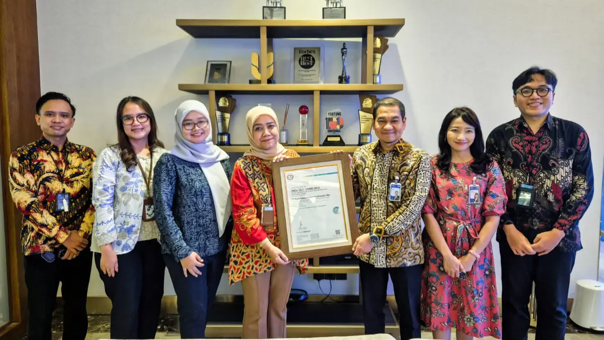 BRI menjadi bank pertama di Indonesia yang mendapat sertifikasi ISO/IEC 25000. (Dok. BRI)