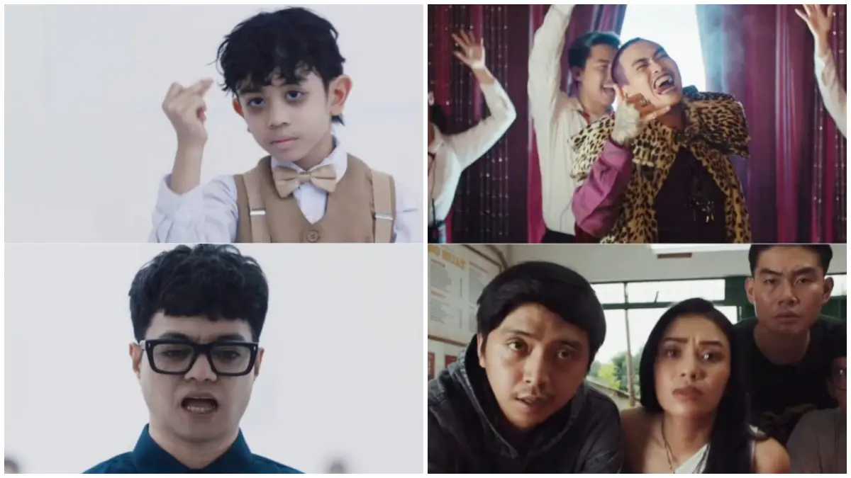 Cuplikan teaser film dari Reza Arap berjudul Harusnya Horor.&nbsp; (Foto: Instagram @weareaaaclan, @harusnyathemovie)