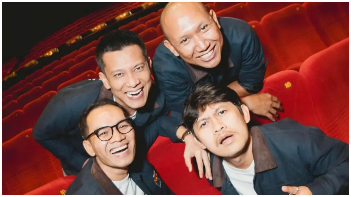 Para pemeran utama Film Agak Laen. Film ini berhasil meraih lebih dari 11 juta penonton. (Foto: Instagram @ernestprakasa)