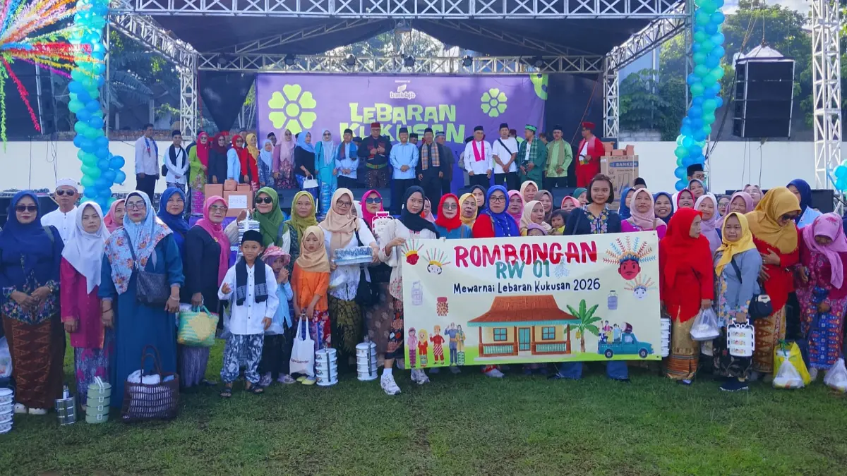 Suasana lebaran Kukusan di Kecamatan Beji, Kota Depok. (Dok. Ketua Pelaksana Lebaran Kukusan)