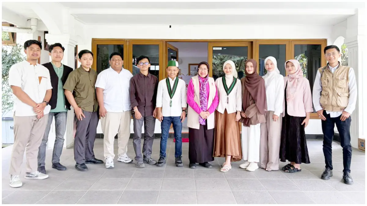 Anggota Komisi IV DPR RI Endang S Thohari menerima jajaran pengurus HMI Kota Bogor dalam audiensi persiapan Pelatihan Kader II Tingkat Nasional, Senin 13 April 2026.&nbsp;